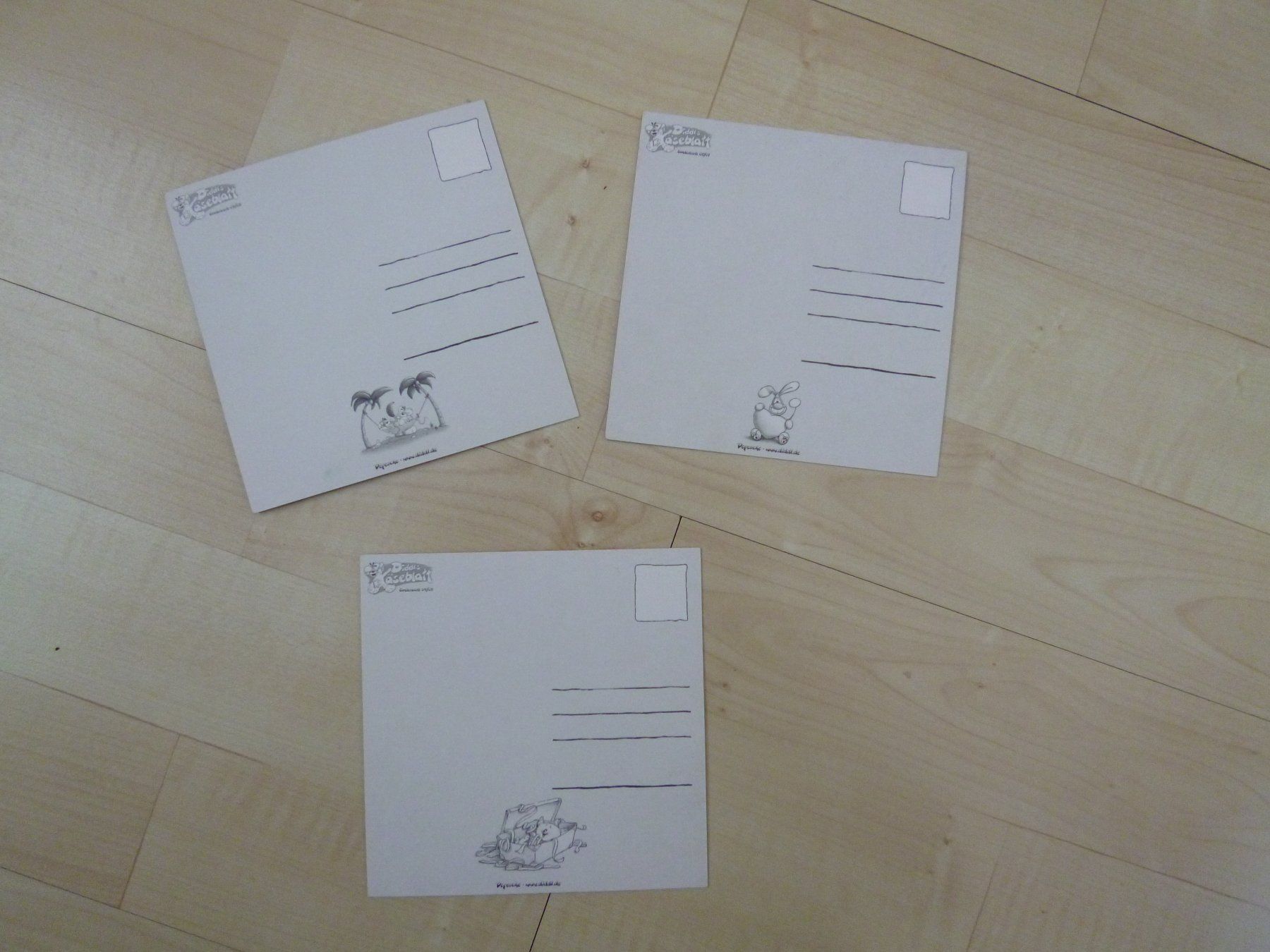 Cartoline postali: 3 x DIDDL Postkarte  Diddls Käseblatt – Nuovo (secondo la descrizione) da Dättlikon venduto da Mamakuga 1