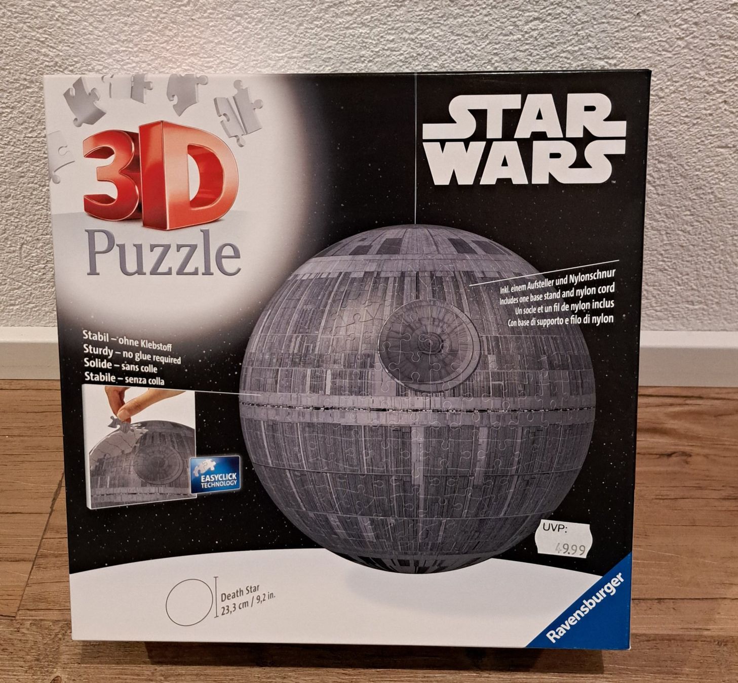 Ravensburger Puzzles: 3D Puzzle Star Wars Death Star – Neuf avec emballage d'origine à Berg TG par mai_52v2