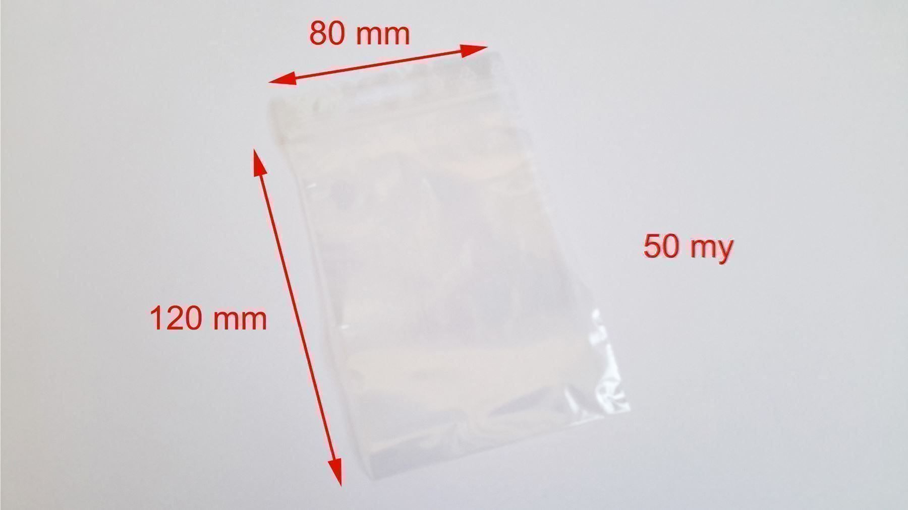 Behälter & Ähnliches: 100 Druckverschlussbeutel, 120x80 mm – Neu und originalverpackt aus St. Gallen von cointec 2