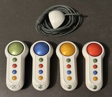 4x Xbox 360 Buzzer Big Button Controller + Empfänger