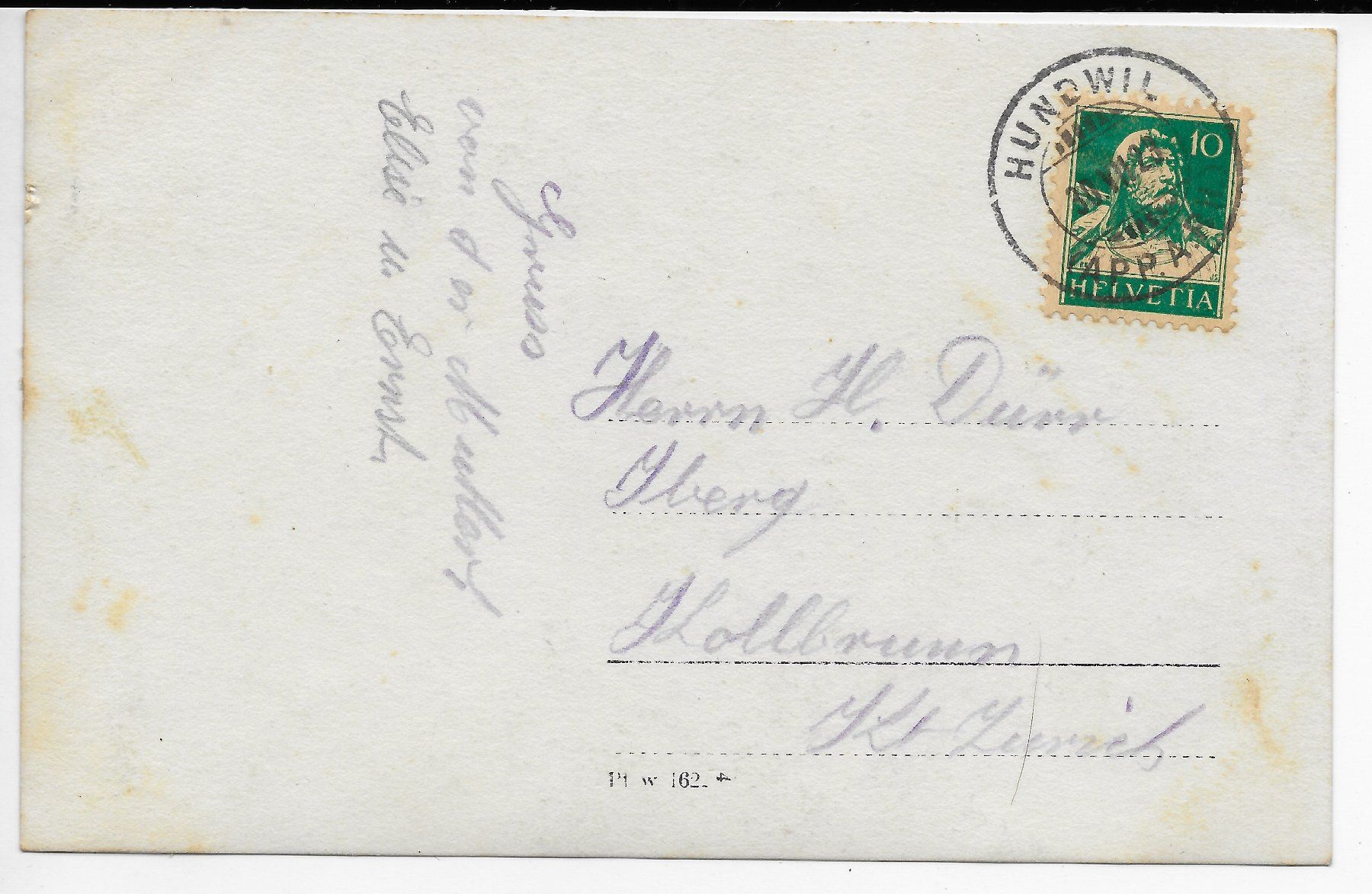 Cartoline postali: Hundwilertobelbrücke – Usato da Hefenhofen venduto da Richsalz 1