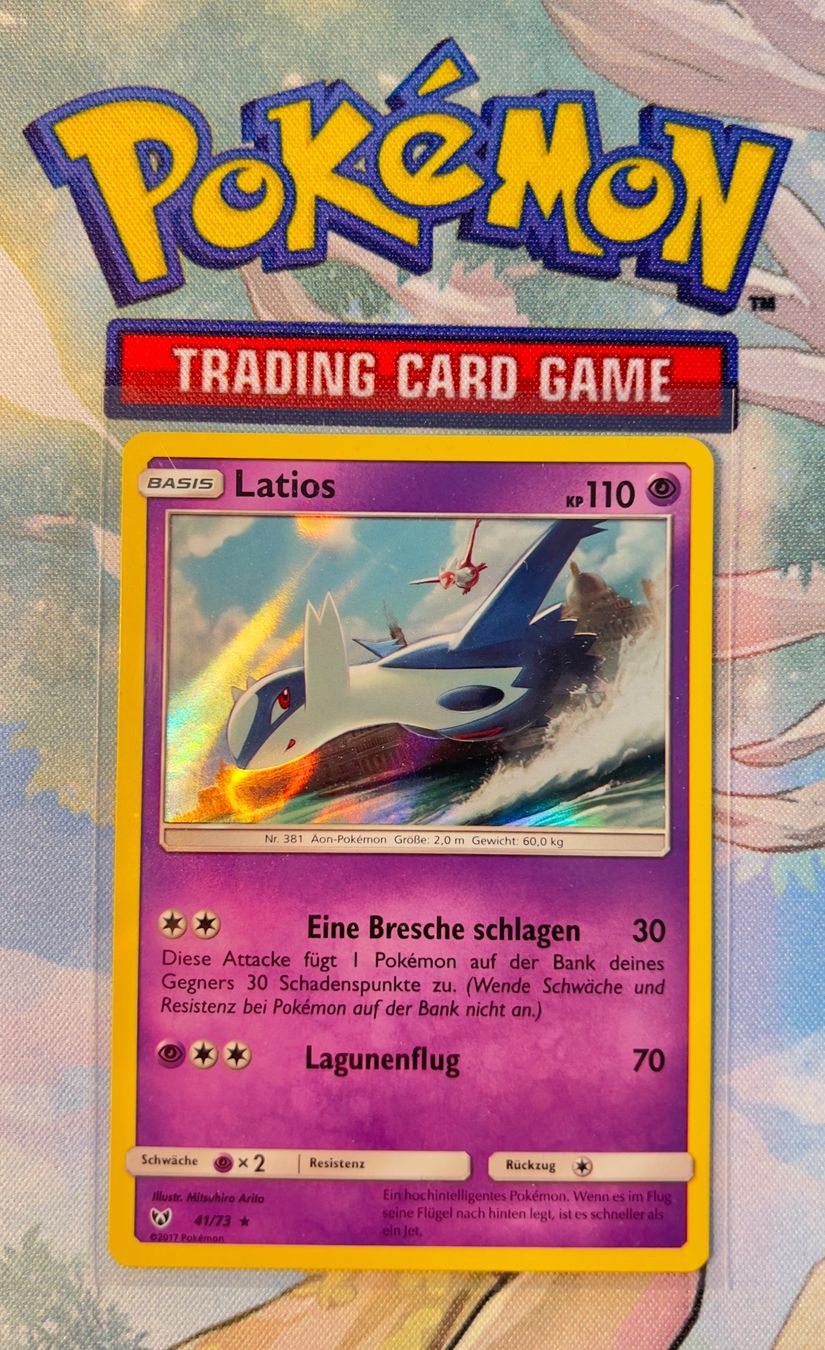 Cartoline: Latios Holo Schimmernde Legenden 41/73 – Usato da Sempach venduto da R-G