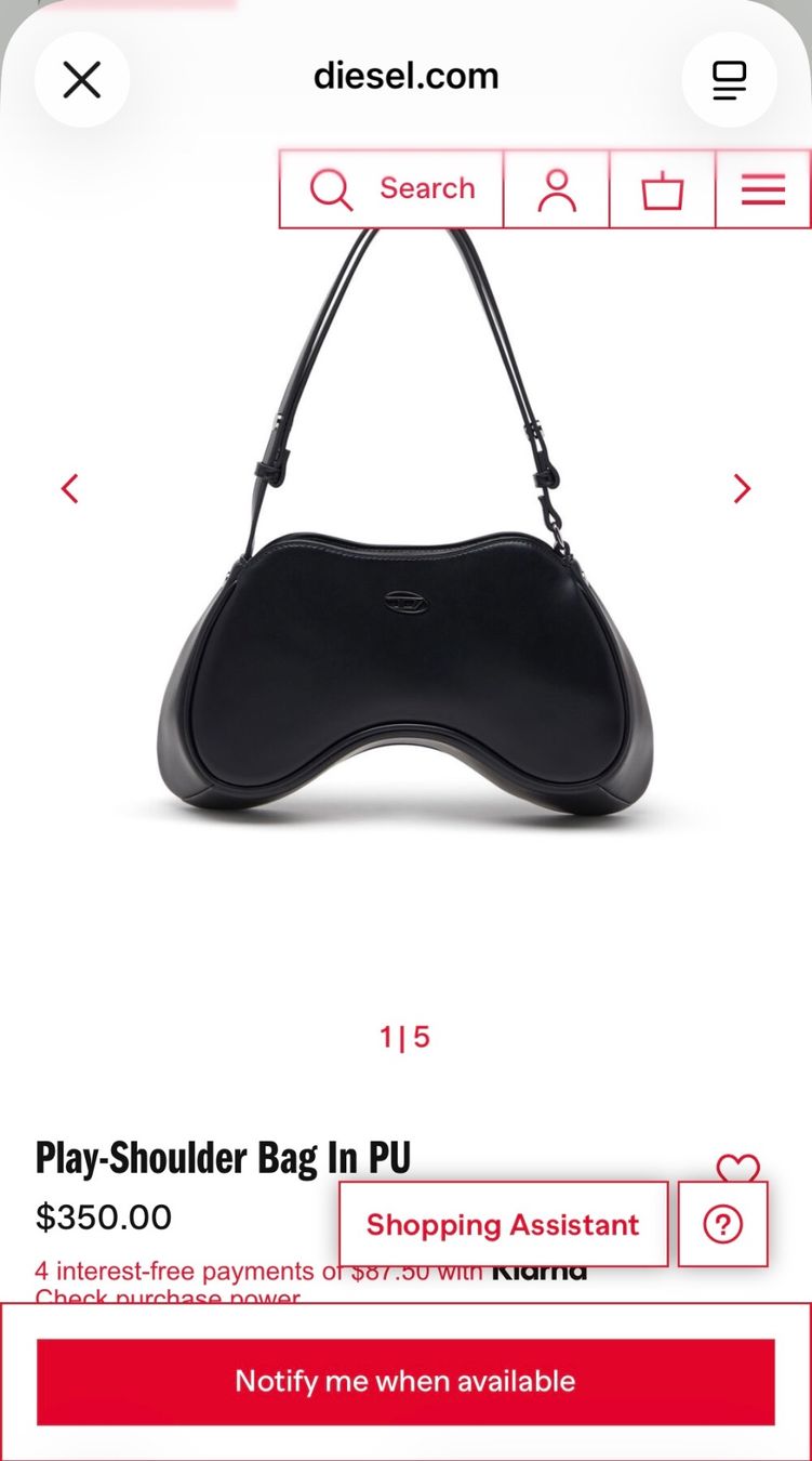 Borse da donna: Sac Diesel Play – Nuovo (secondo la descrizione) da Lausanne venduto da uma_59zl 3
