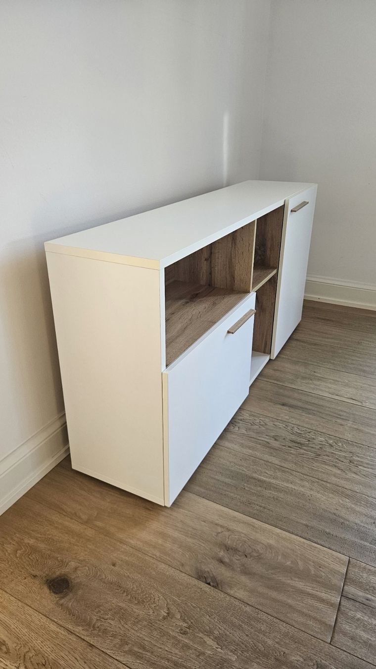 Kommoden: Sideboard / Kommode in Weiss und Eichenoptik, 150 cm – Gebraucht aus Luzern von ramon.gu 4