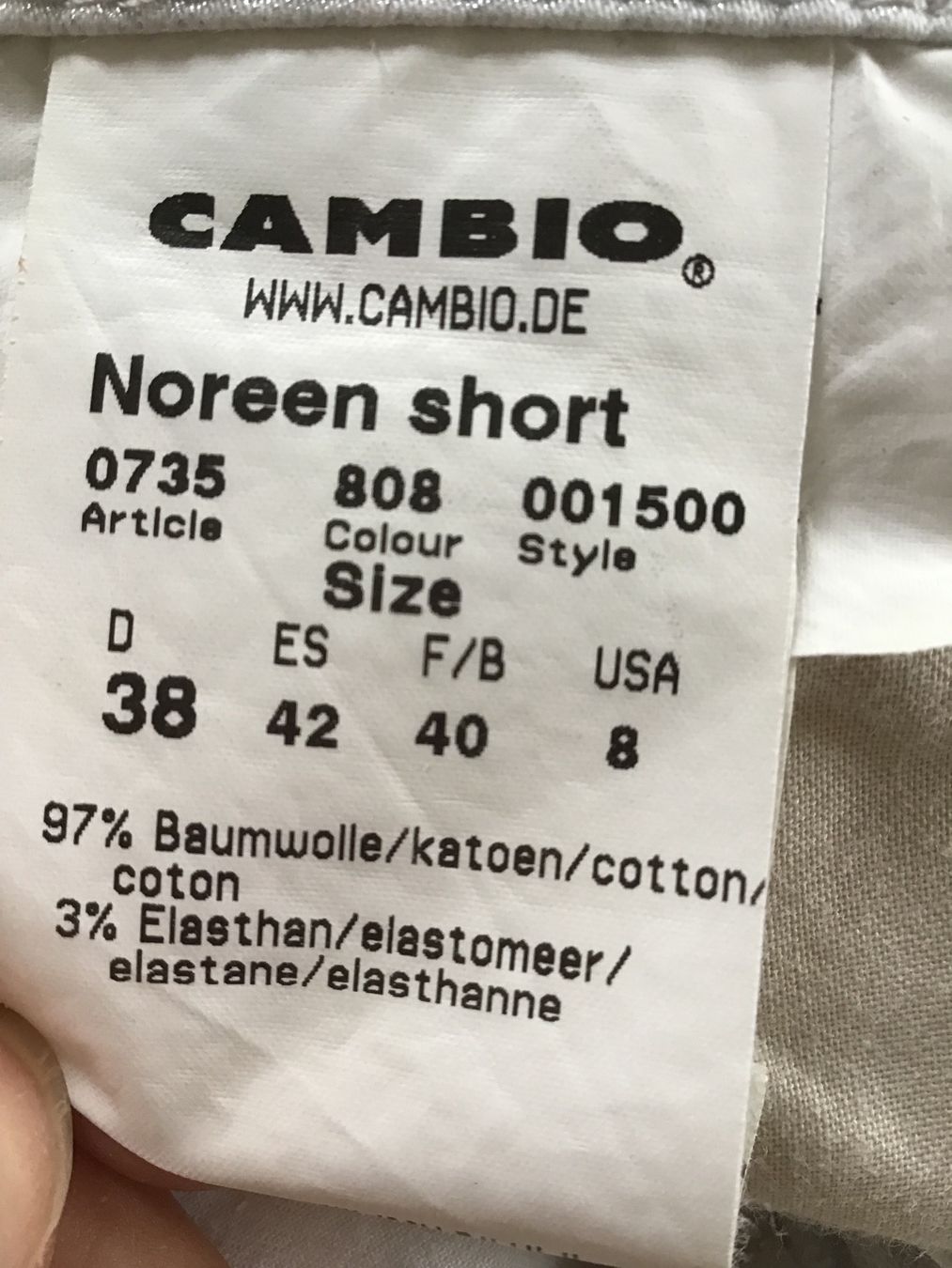 Cambio Jeans: CAMBIO weisse Jeans Gr. 38 – Gebraucht aus Besazio von lionheart63 4