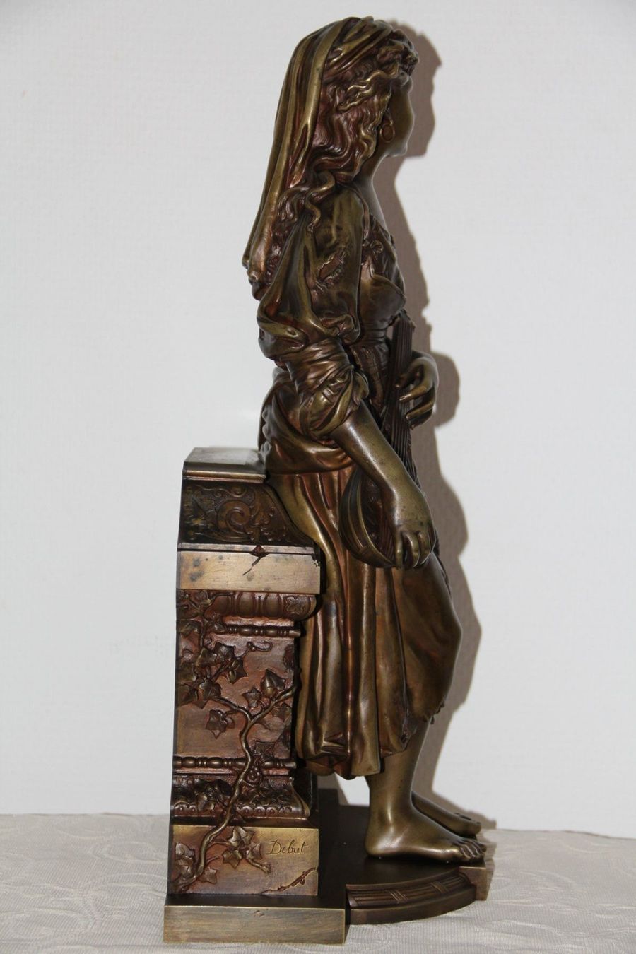 Skulpturen & Statuen: Antique sculpture en bronze Debut . – Gebraucht aus Praz (Vully) von pikuluka1 1