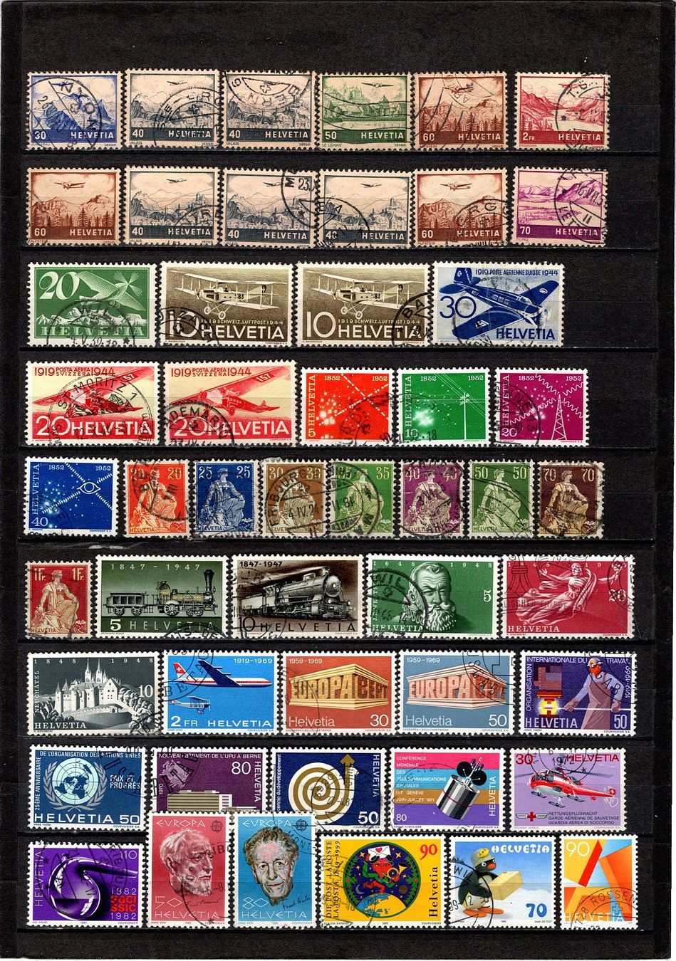 Tutti i francobolli: Sammlung Schweiz (867) – Usato da Burgdorf venduto da blinky01 2
