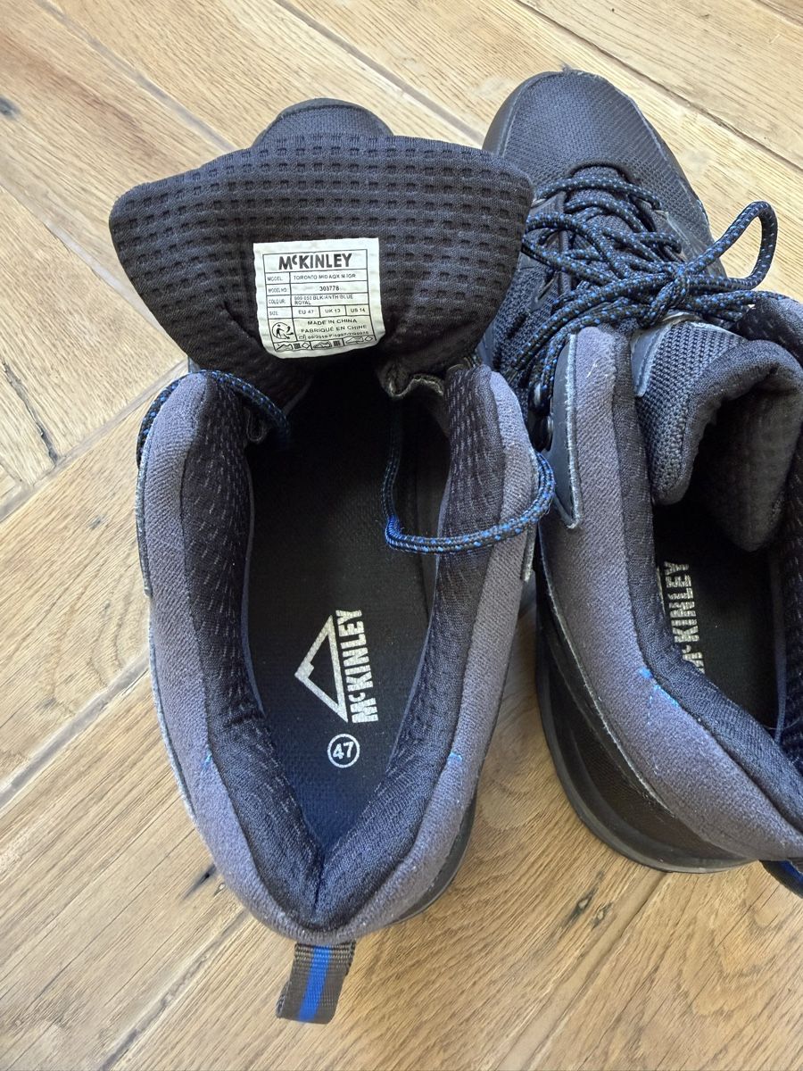 Mckinley Herrenschuhe: Wanderschuhe McKinley Aquamax schwarz – Gebraucht aus Uetikon am See von ansi2601 7