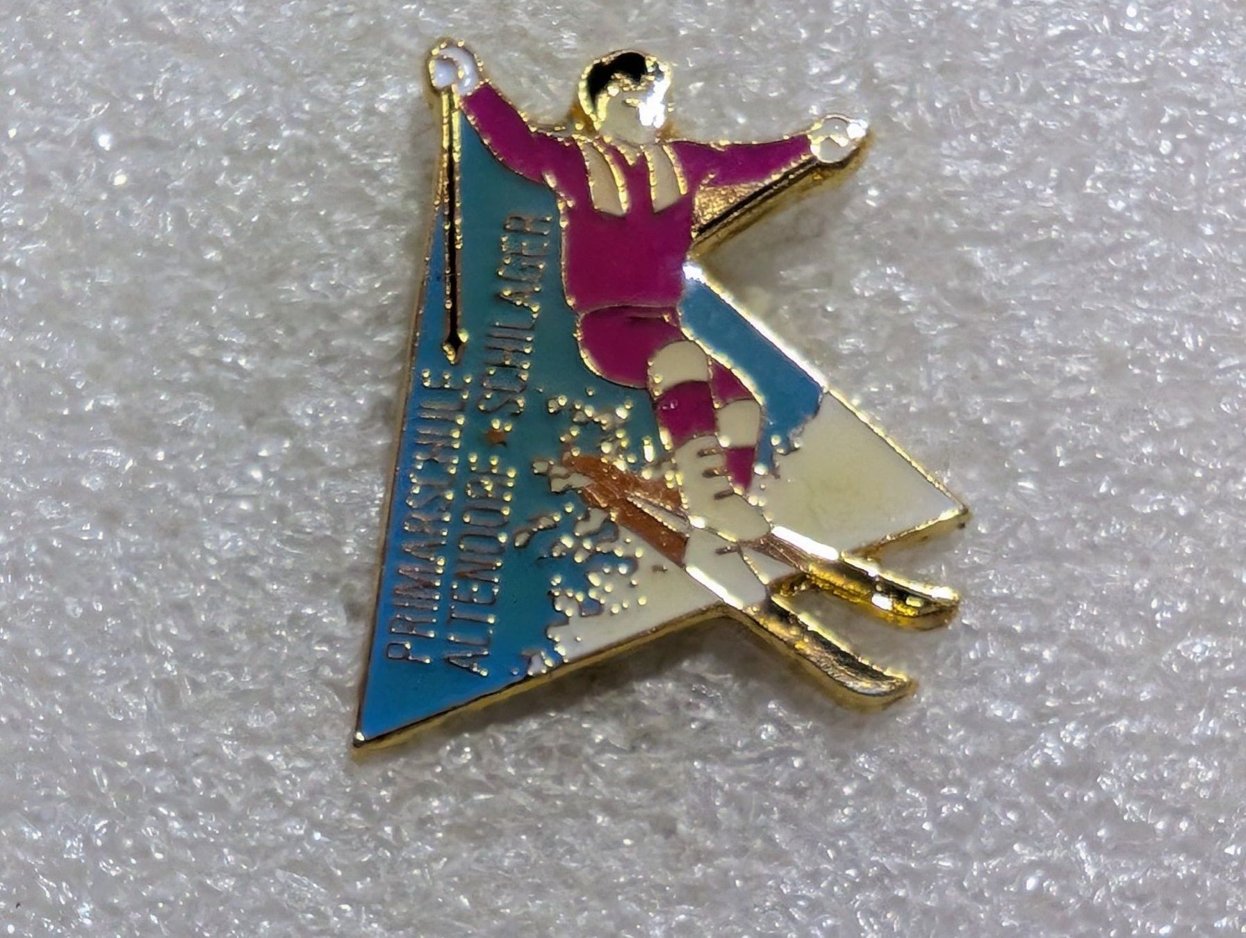 Placchette & Badge: Ansteckpin 154: Ski – Usato da Oppligen venduto da Pin-Fall-Shop