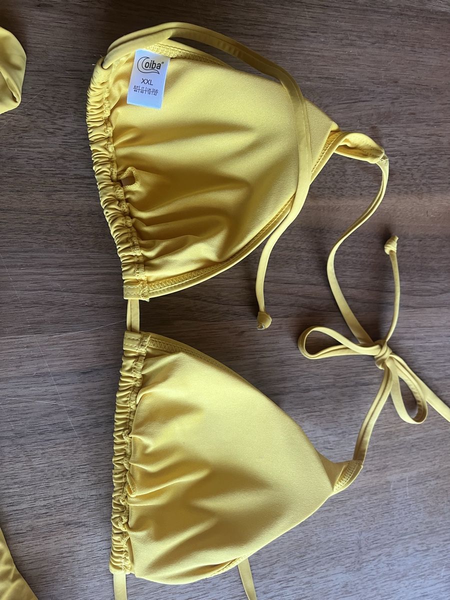 Costumi da bagno & Bikini: Bikini senfgelb Gr XL/XXL – Nuovo e nell'imballaggio originale da Aarberg venduto da Jakaro 2