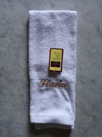 Asciugamano ricamato "Flavia"