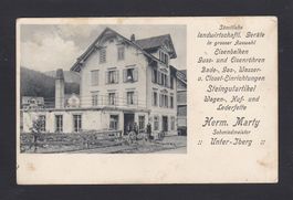 UNTERIBERG Schmiede Herm. Marty, 1912