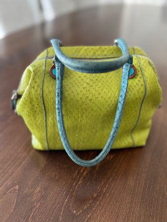 GABS- Knallige Leder Handtasche