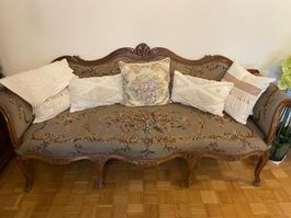 canapé Louis XV avec document