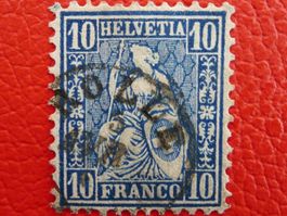 Nr.31 sauberer FINGERHUT-Stempel von ROLLE (VD)