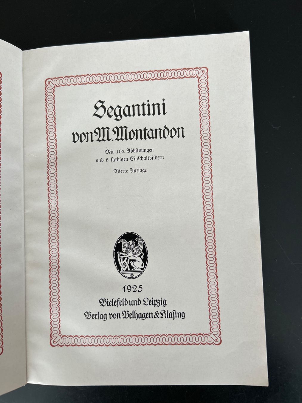 Libri: Segantini von M. Montadon – Usato da Zumikon venduto da tuna007 3