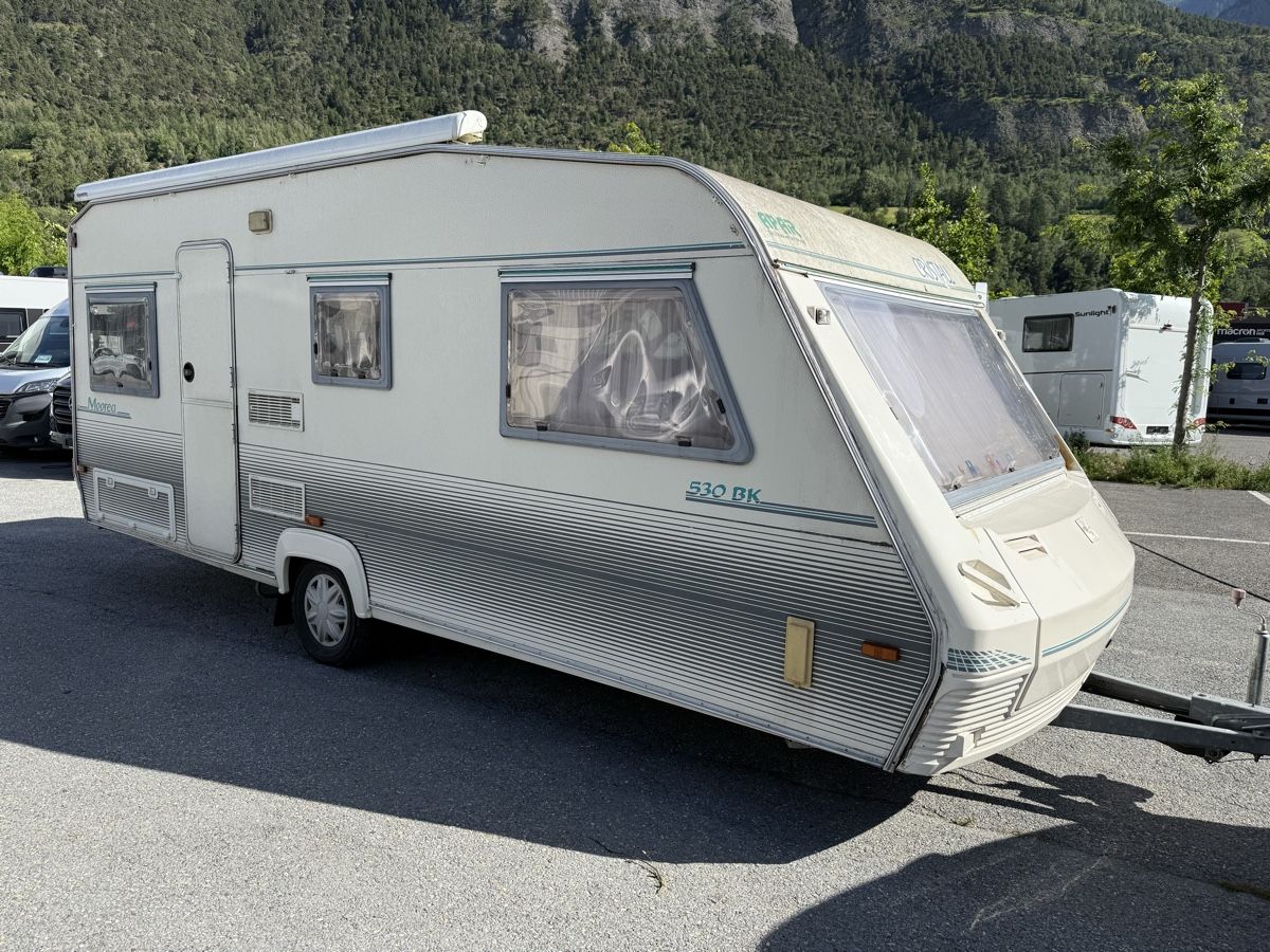 Cristal Veicoli da campeggio: Cristal Wohnwagen ab MFK mit Vorzelt – Usato da Glis venduto da zum_ww7k