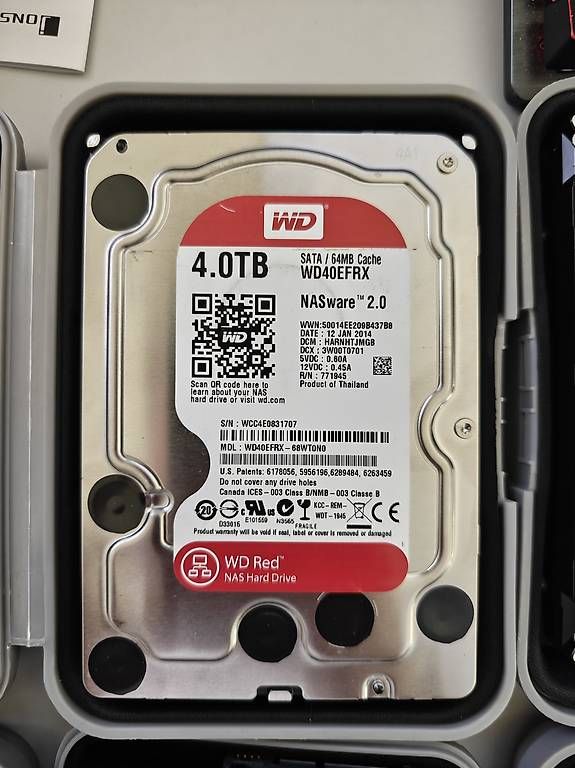 Dischi rigidi: NAS HDD 4TB WD #2 – Usato da La Chaux-de-Fonds venduto da Jolatorpille