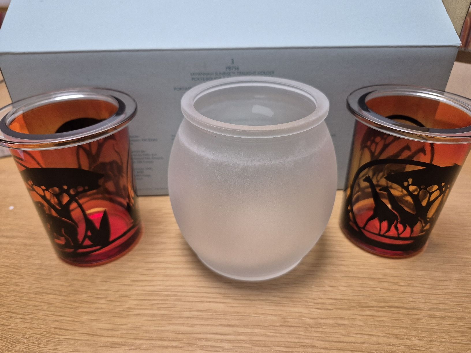 Partylite Portacandele: partylite Teelichthalter Savanne – Nuovo (secondo la descrizione) da Buttikon SZ venduto da sefa02
