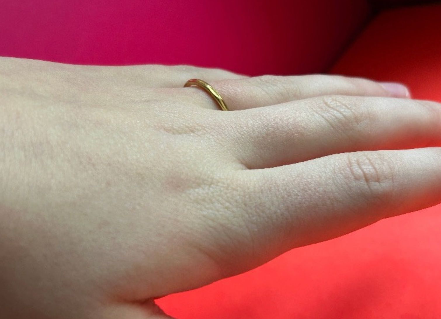 Anelli: goldener Ring schlicht modern – Usato da Dittingen venduto da Bijoubelle 3