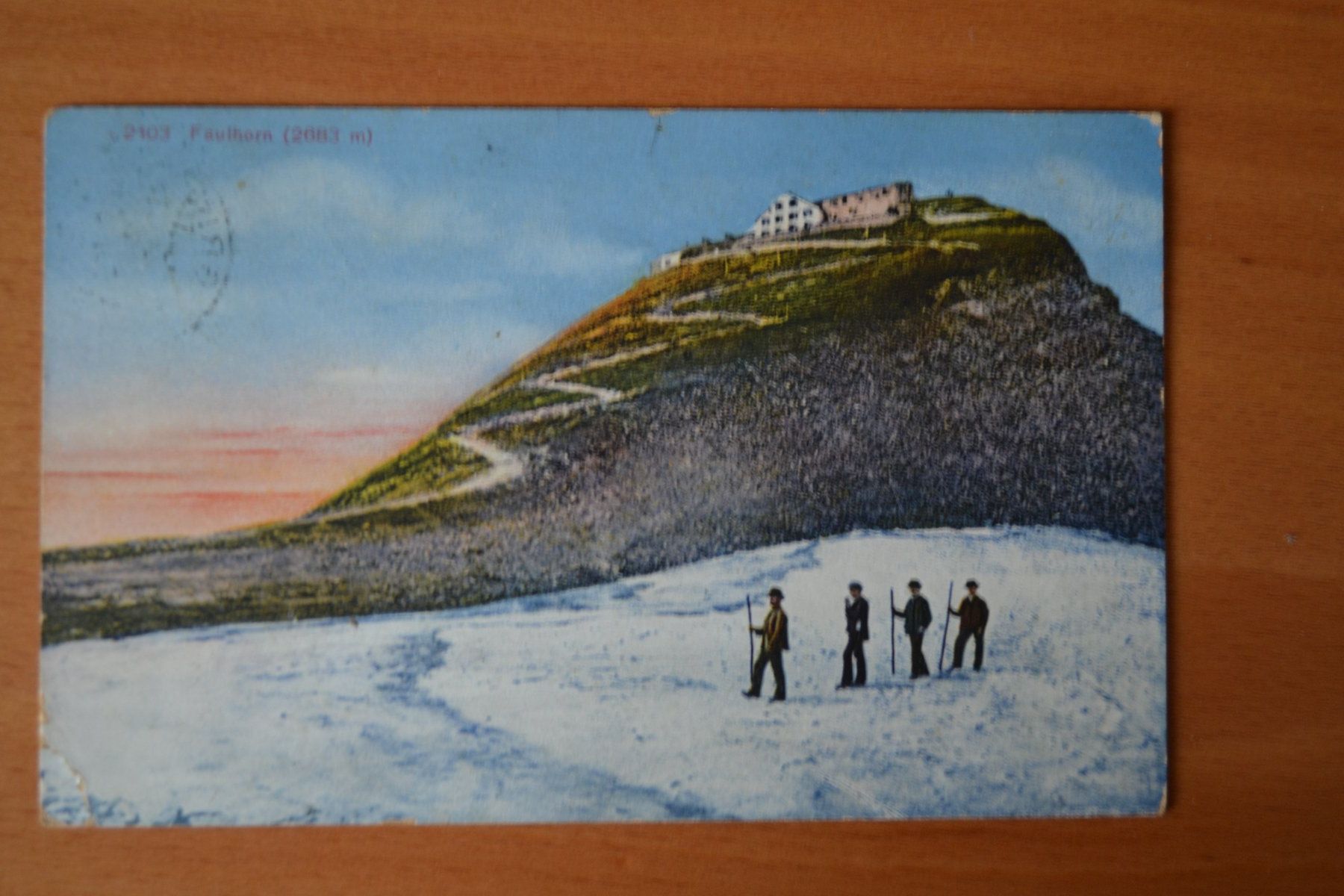 Cartoline postali: AK Faulhorn – Usato da Beinwil am See venduto da kajak55