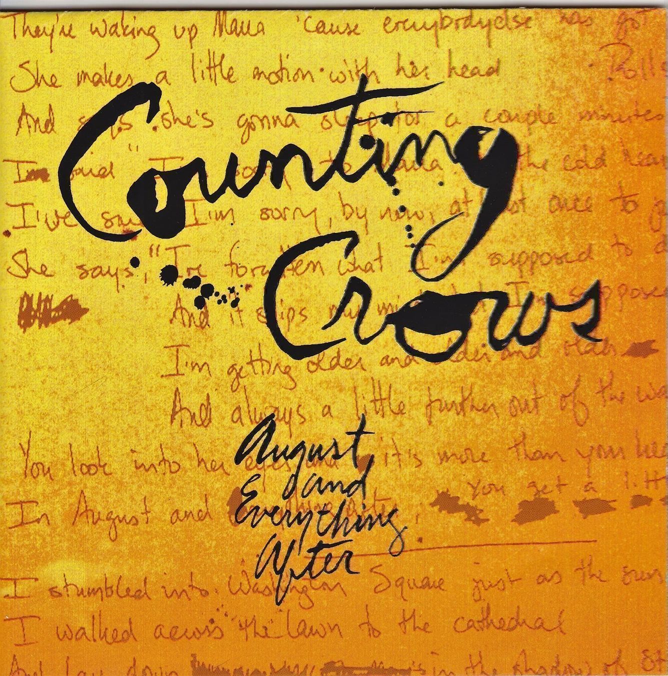 CD: CD August and everything after von Counting Crows – Usato da Uster venduto da Andreas7
