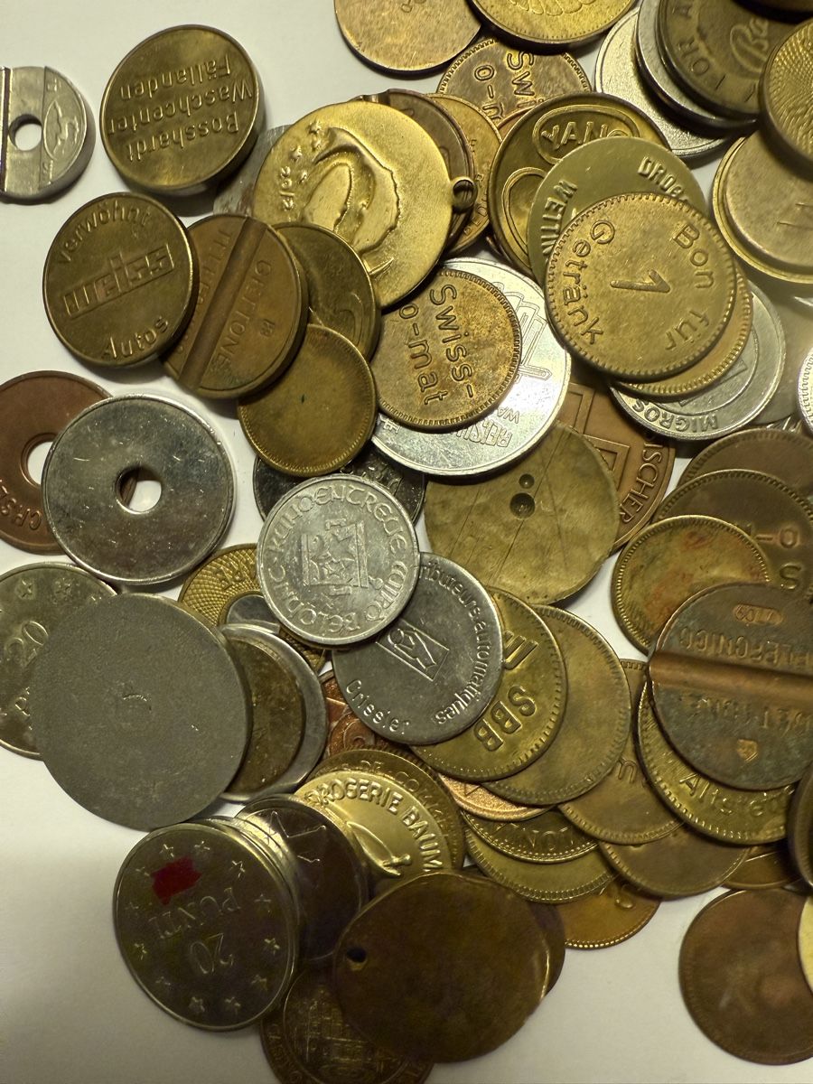 Tutti le monete: Lot 690 Gramm Jetons Token – Usato da Zürich venduto da Geniuss 1