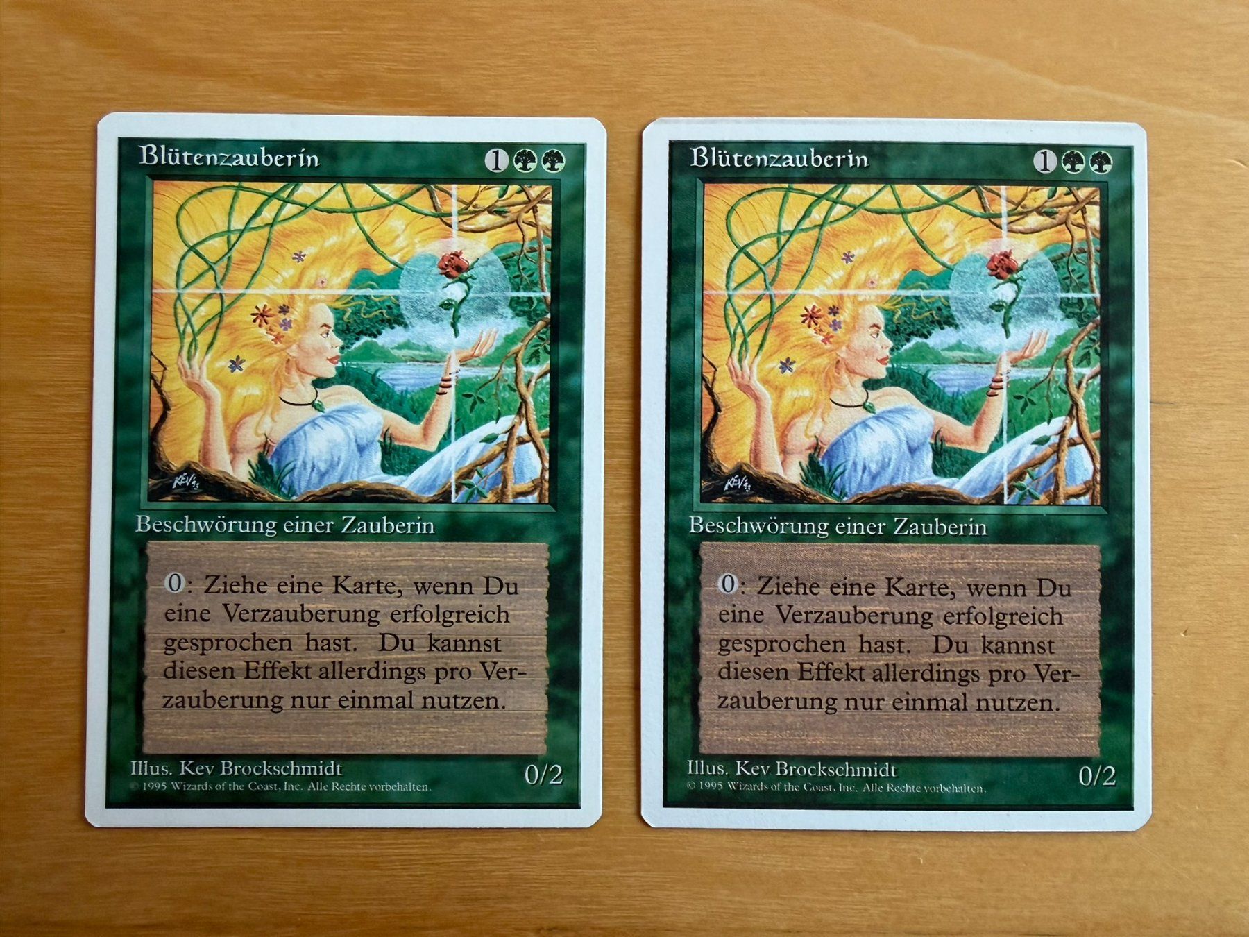 Magic The Gathering Carte collezionabili: 2x Blütenzauberin // 4th Edition // Magic – Usato da Binz venduto da Tempelritter
