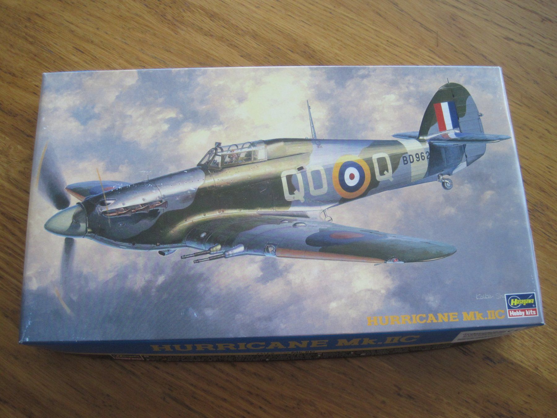 Kit di modellismo & Modellini statici: Hurricane Mk. llc 1/48 Hasegawa Bausatz – Nuovo e nell'imballaggio originale da Gossau SG venduto da Noryflory