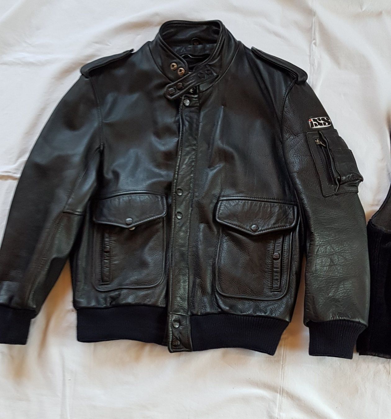 Giacche: Schöne warme Leder Motorradjacke – Usato da cazis venduto da meeroo12 1