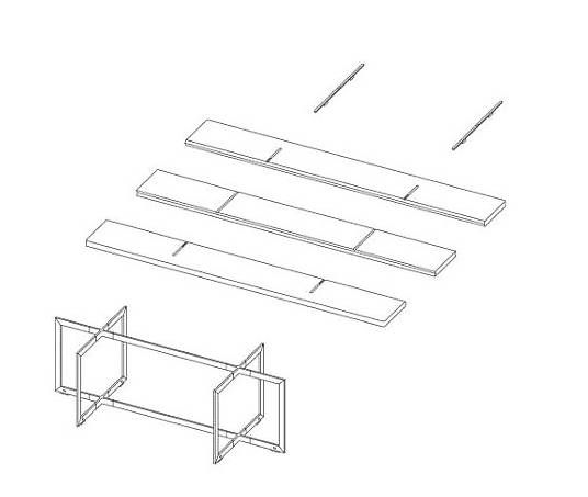 Bulthaup Tavoli: bulthaup b Solitaire Tisch 280x100  Eiche massiv – Usato da Zollikofen venduto da OberliAG 9