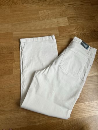 Jeans bianchi alla caviglia Ottod’ame, taglia 27