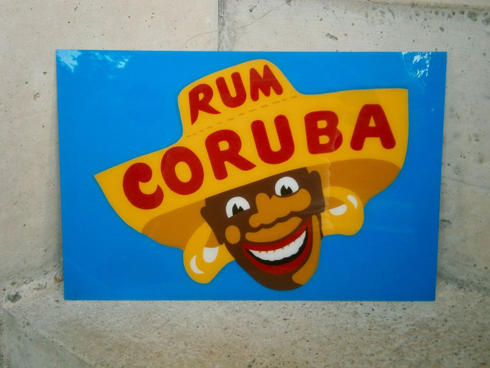 altes Reklameschild Rum Coruba Werbung (Gebraucht) in Burgdorf für CHF ...