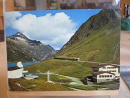 Lukmanier Pass Stausee Postkarte  1970  1