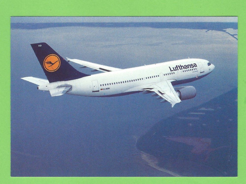 Cartoline postali: Lufthansa Airbus A310-300 – Usato da Zürich venduto da t24_de