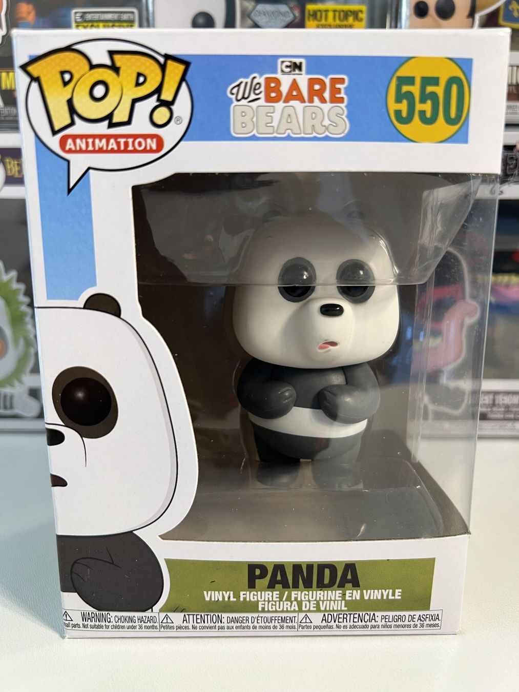 Funko Statuette: Funko POP! Animation We Bare Bears Panda – Usato da Le Mouret venduto da perfectbijou