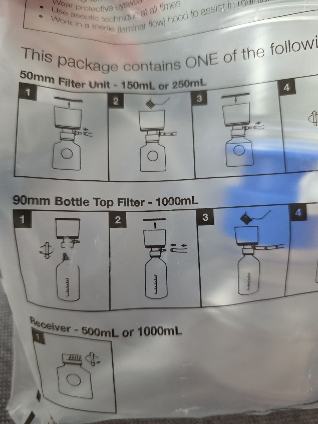 Altro per la casa: 3x Thermo Scientific Nalgene Rapid-Flow Filter Units -steril – Nuovo (secondo la descrizione) da Lohn-Ammannsegg venduto da Therealgodfather 2