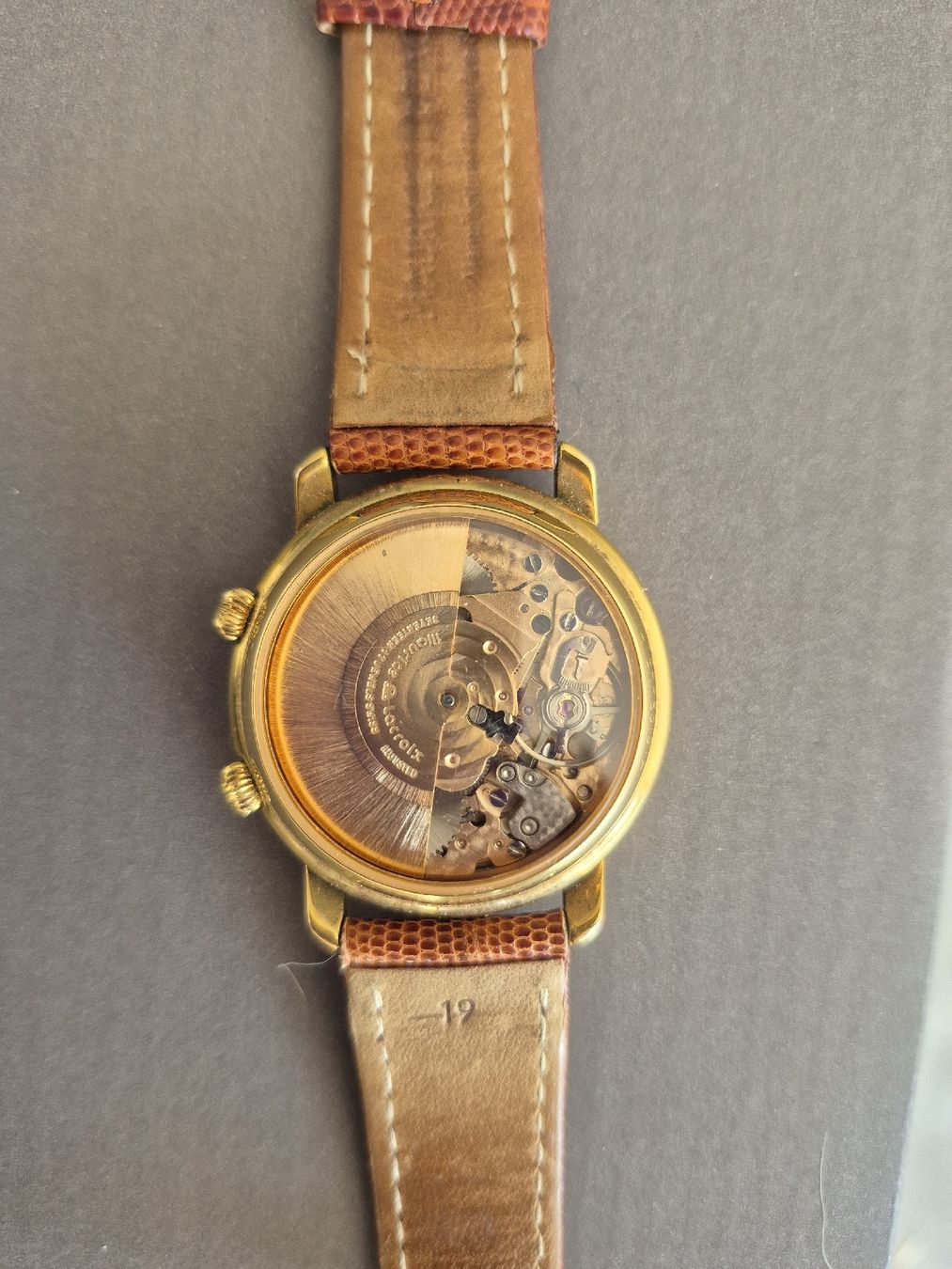 Maurice Lacroix Orologi: Maurice Lacroix Automatic Uhr mit Lederband gebraucht – Usato da Uznach venduto da jg123 2