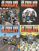 Je veux une Harley (Davidson) Frank Margerin 4 BD E.O. TBE