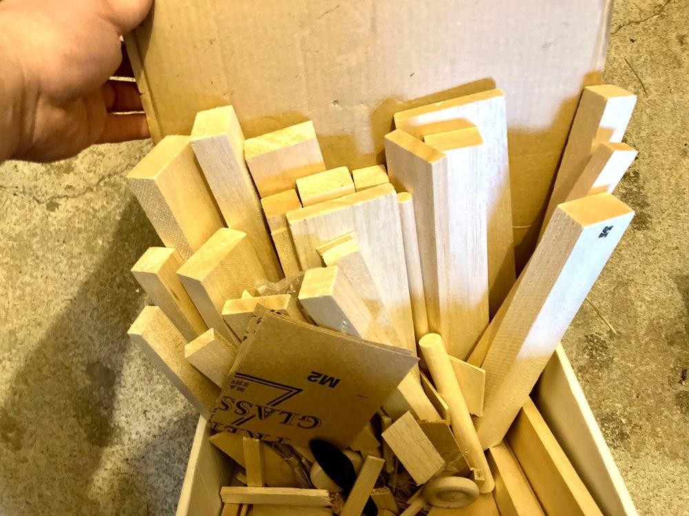 50 Bâtons De Bois De Balsa 300x6x6 Mm - Idéal Modélisme, Bricolage Et Décoration - 10