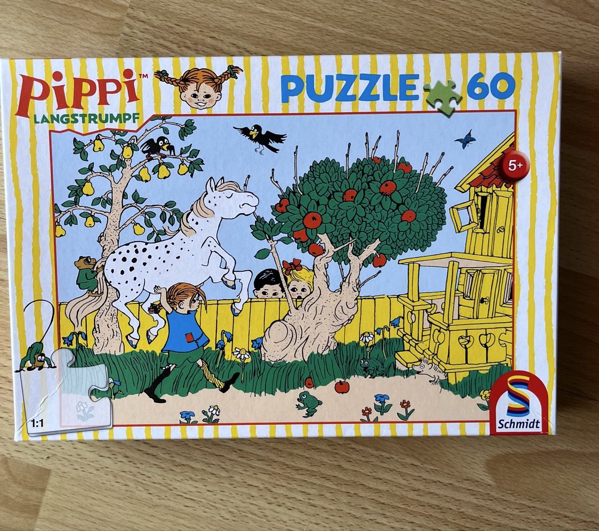 Puzzle: Pippi Langstrumpf Puzzle, 60-teilig, 5+ – Usato da Zürich venduto da jmg_8005