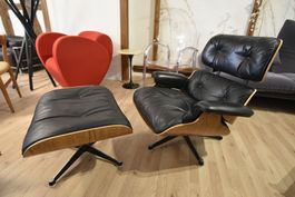 Vintage Designklassiker Eames Lounge Chair von Herman Miller