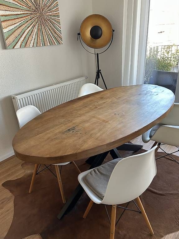 Tavoli: Esstisch oval Mangoholz braun – Usato da Regensdorf venduto da rob_c7xr 3