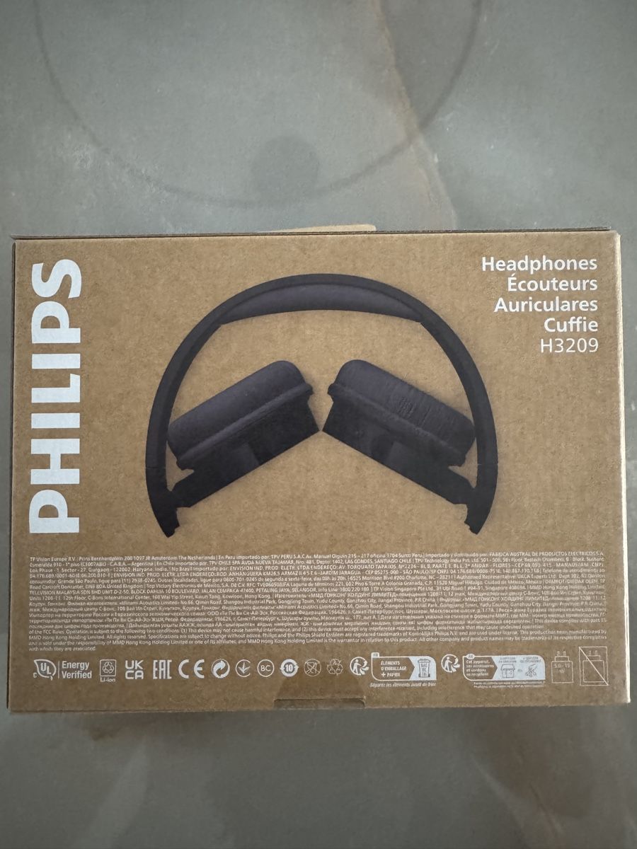 Cuffie: Philips Kopfhörer H3209 schwarz neu – Nuovo e nell'imballaggio originale da Hinwil venduto da YPMK61 1