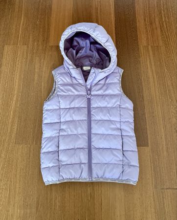 s.Oliver Mädchen Steppweste / Gilet flieder Gr. 116