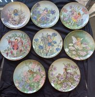 8er Set Villeroy & Boch Heinrich Sammelteller–Flower Fairies