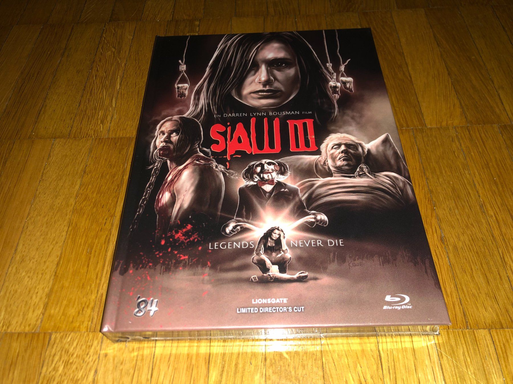 Tutti i DVDs: Saw 3 - MEDIABOOK - B - UNRATED – Nuovo e nell'imballaggio originale da Basel venduto da havsok