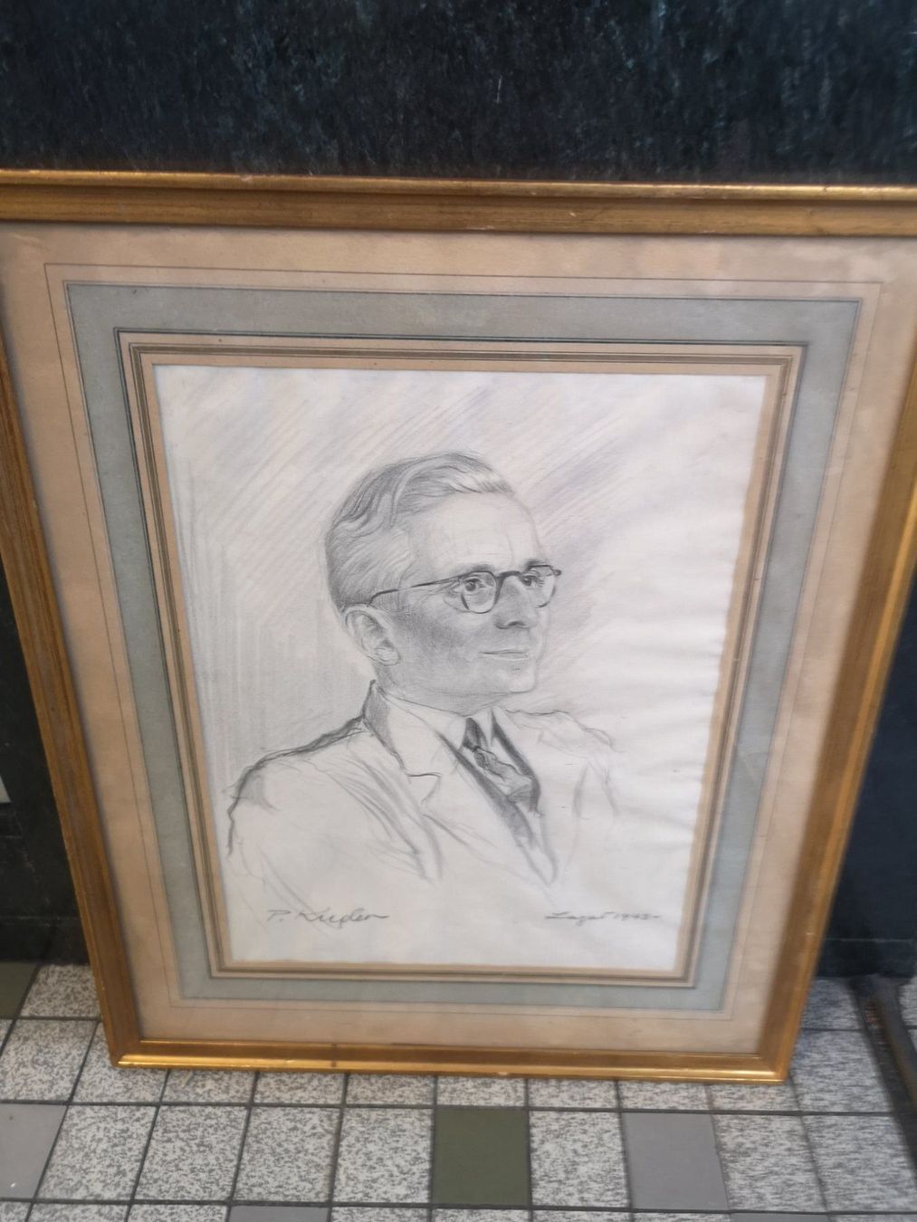 Dipinti: Dessin signé et daté 1943 – Usato da Genève venduto da Qanil77 1