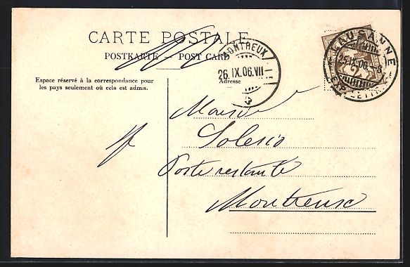 Cartoline postali: AK Lausanne, Château et Cathédrale – Usato da Berlin venduto da bartko-reher 1