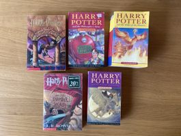 5x Harry Potter Bücher in Englisch